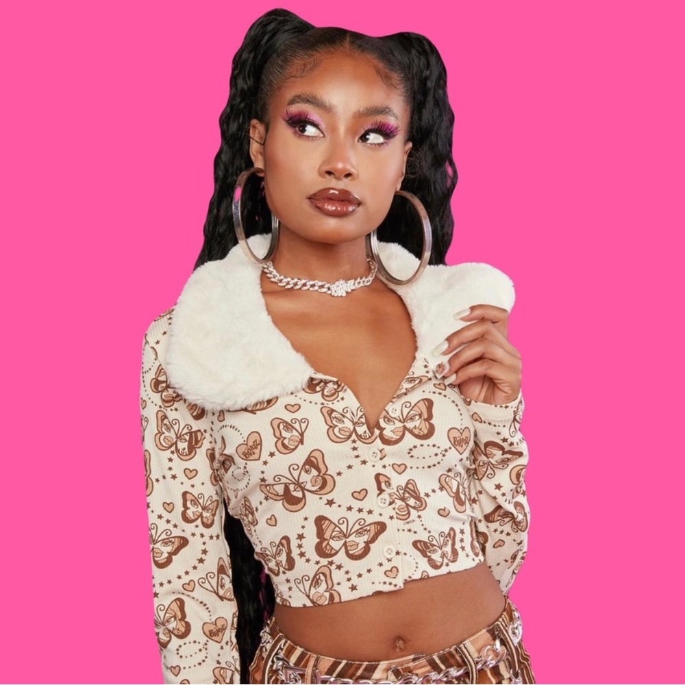 Dolls kill X bratz long sleeve top